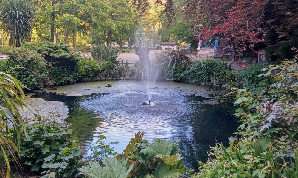 Fountain in Derwent Gardens